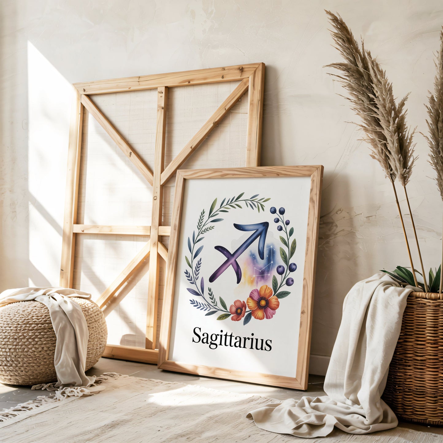 Aisle29 Print Sagittarius Earth Wall Art