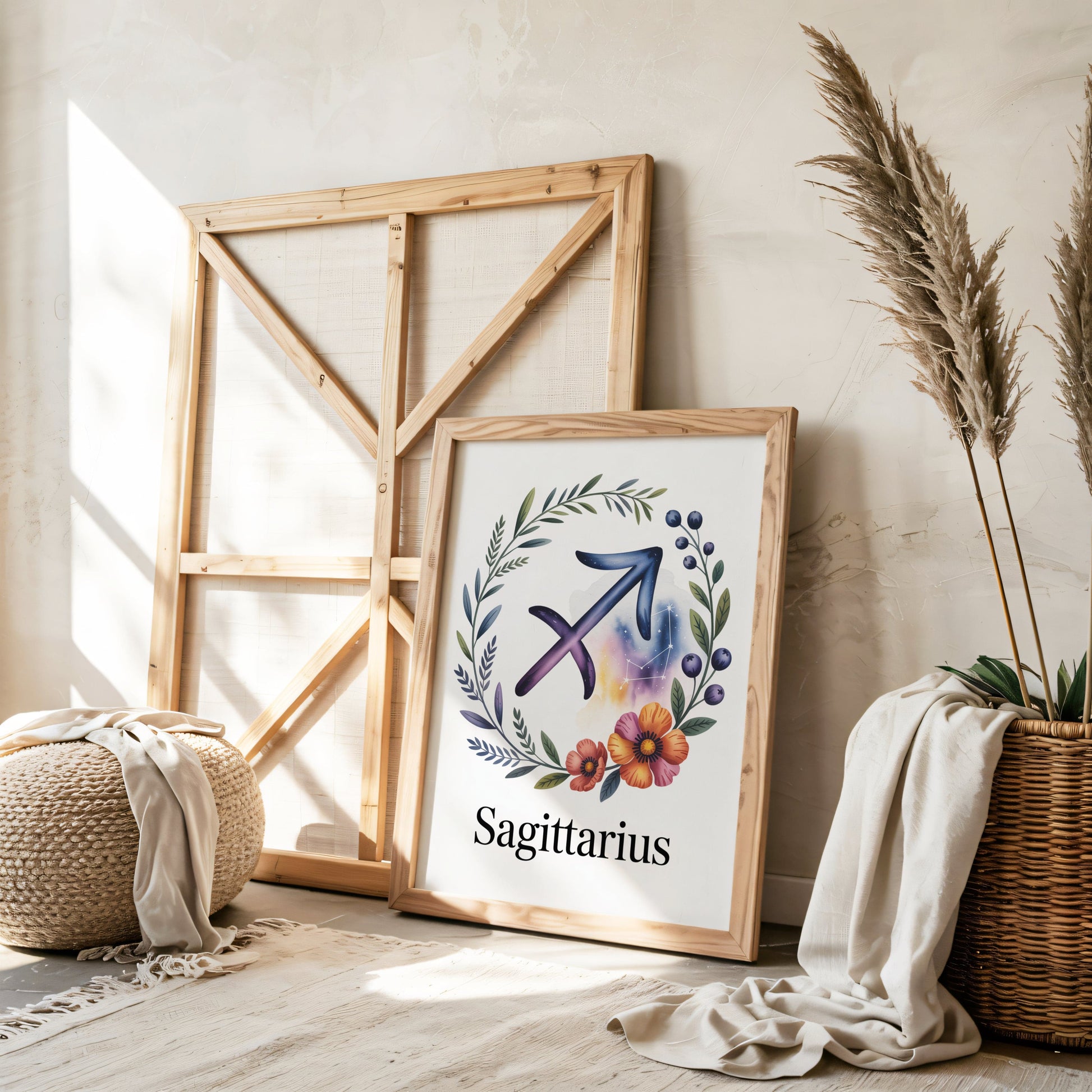 Aisle29 Print Sagittarius Earth Wall Art