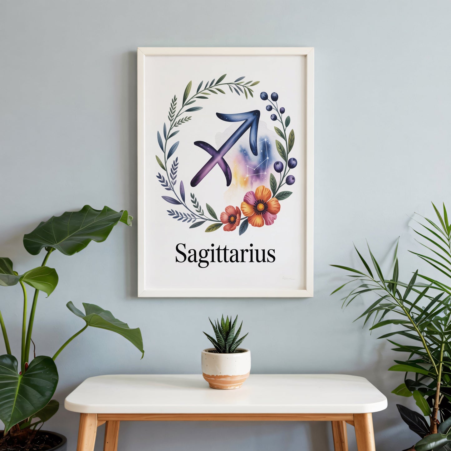 Aisle29 Print Sagittarius Earth Wall Art