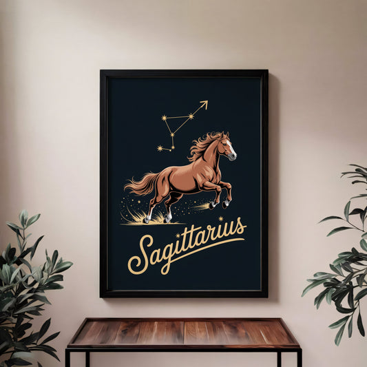 Aisle29 Print Sagittarius Eclipse Wall Art