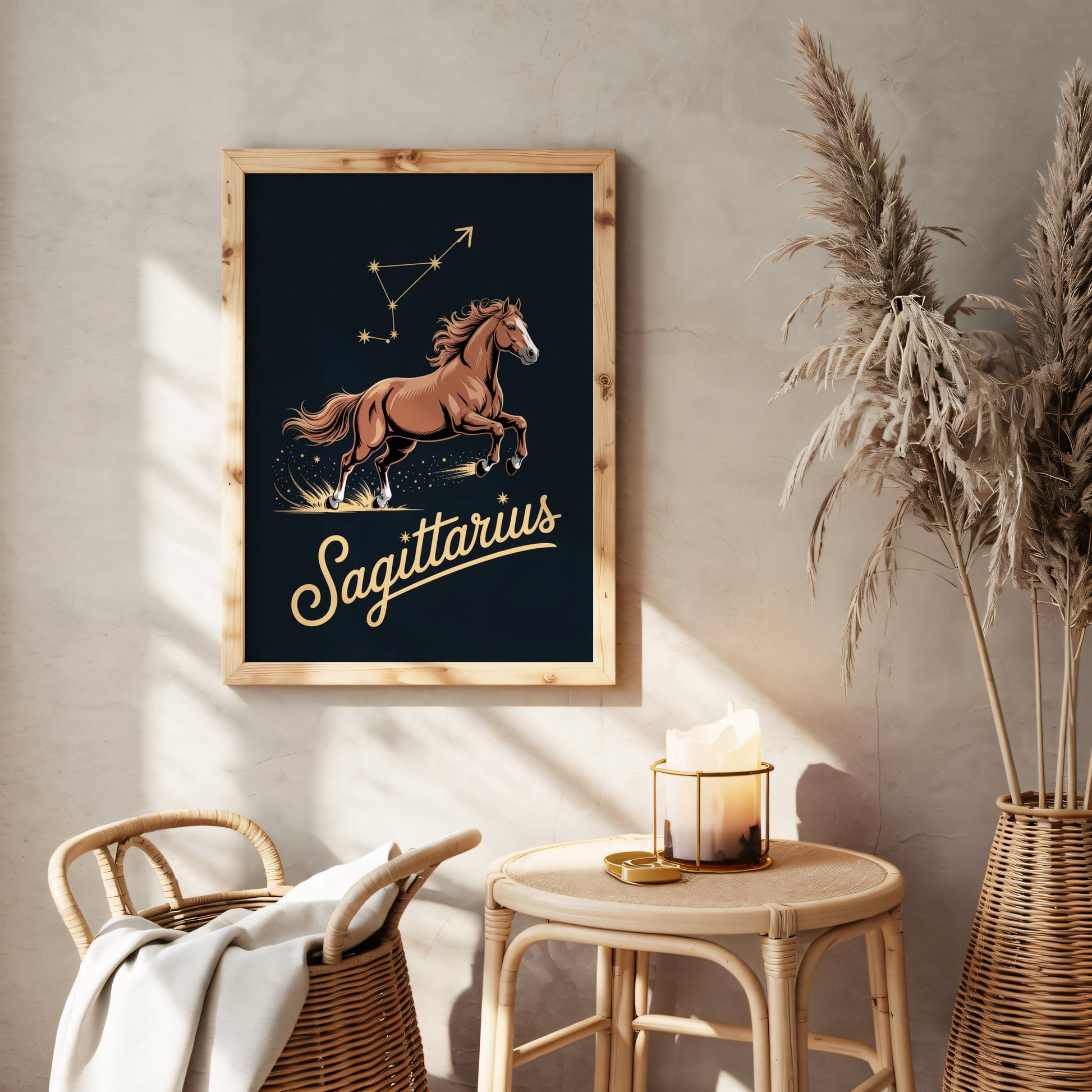 Aisle29 Print Sagittarius Eclipse Wall Art