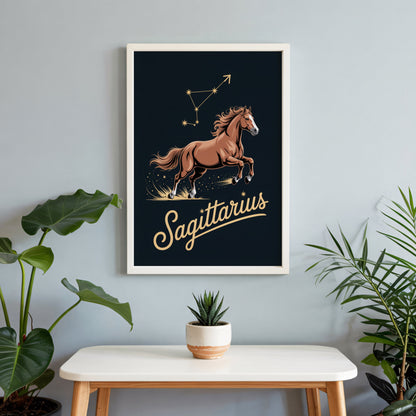 Aisle29 Print Sagittarius Eclipse Wall Art