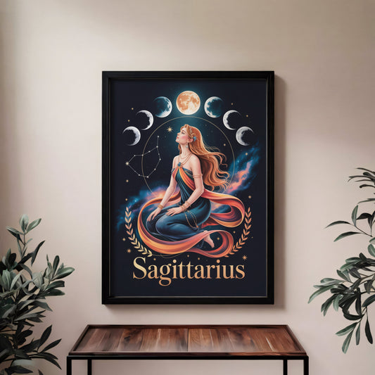 Aisle29 Print Sagittarius Glam Wall Art