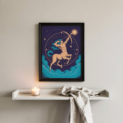Aisle29 Print Sagittarius Ideal Wall Art