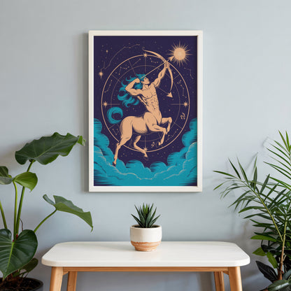 Aisle29 Print Sagittarius Ideal Wall Art