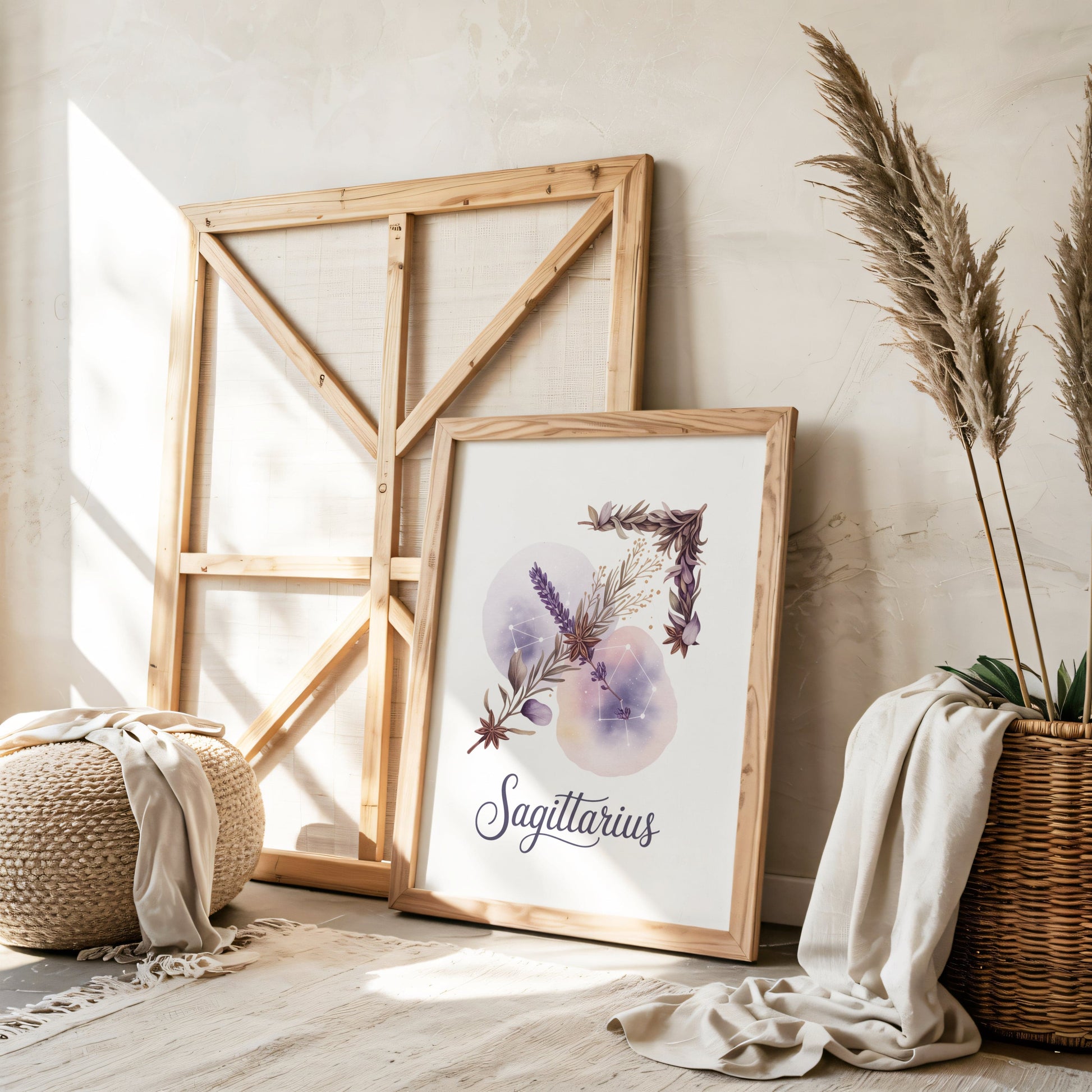 Aisle29 Print Sagittarius Intricate Wall Art