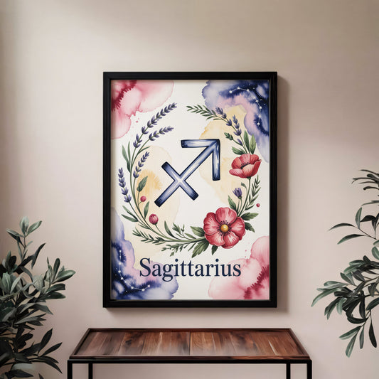 Aisle29 Print Sagittarius Life Wall Art