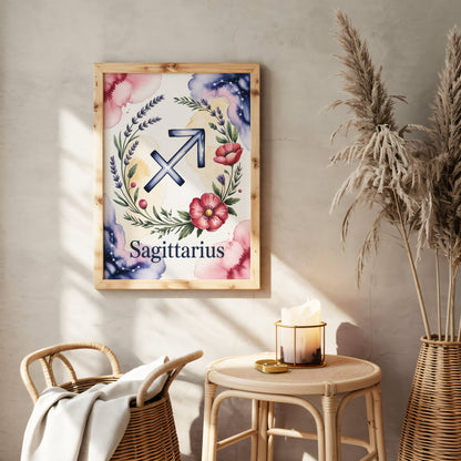 Aisle29 Print Sagittarius Life Wall Art