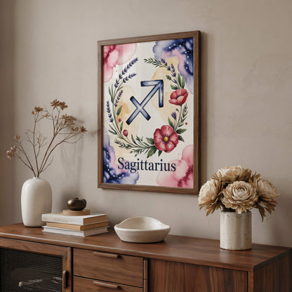 Aisle29 Print Sagittarius Life Wall Art