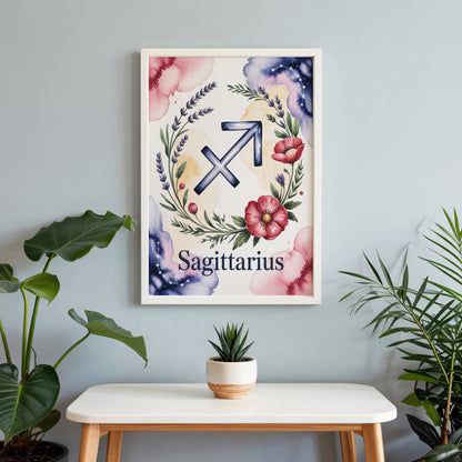 Aisle29 Print Sagittarius Life Wall Art