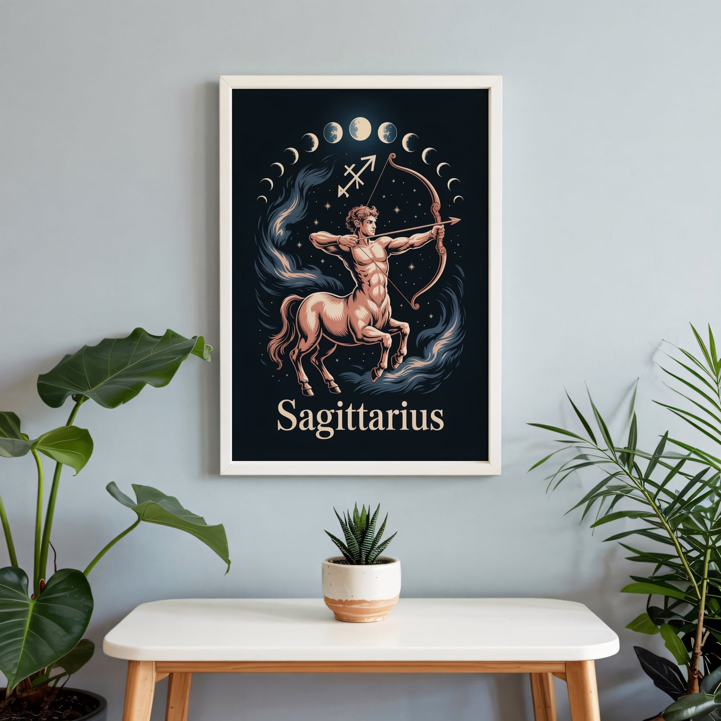 Aisle29 Print Sagittarius Moon Wall Art