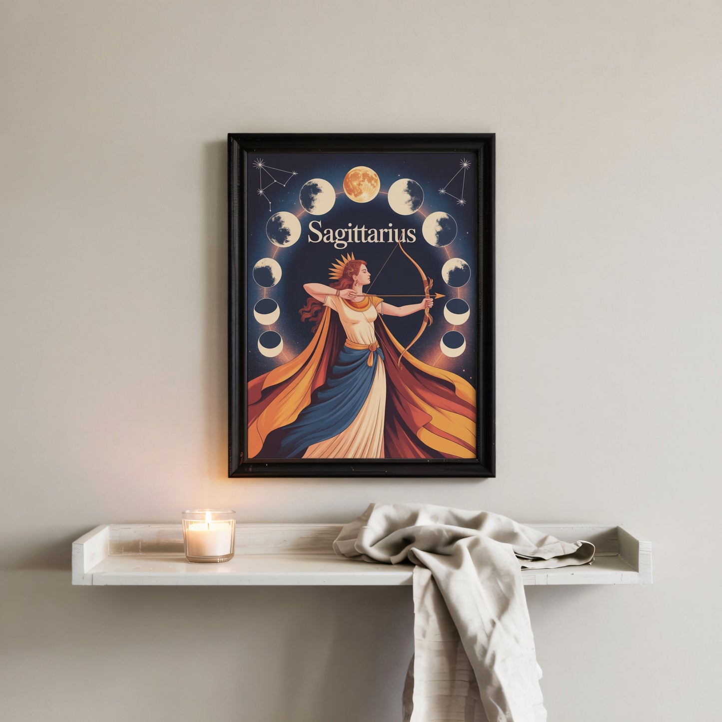 Aisle29 Print Sagittarius Mystical Wall Art