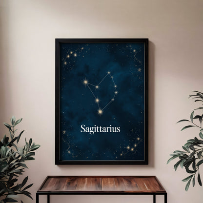 Aisle29 Print Sagittarius Points Wall Art