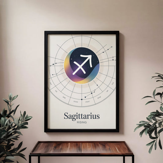 Aisle29 Print Sagittarius Rising Wall Art