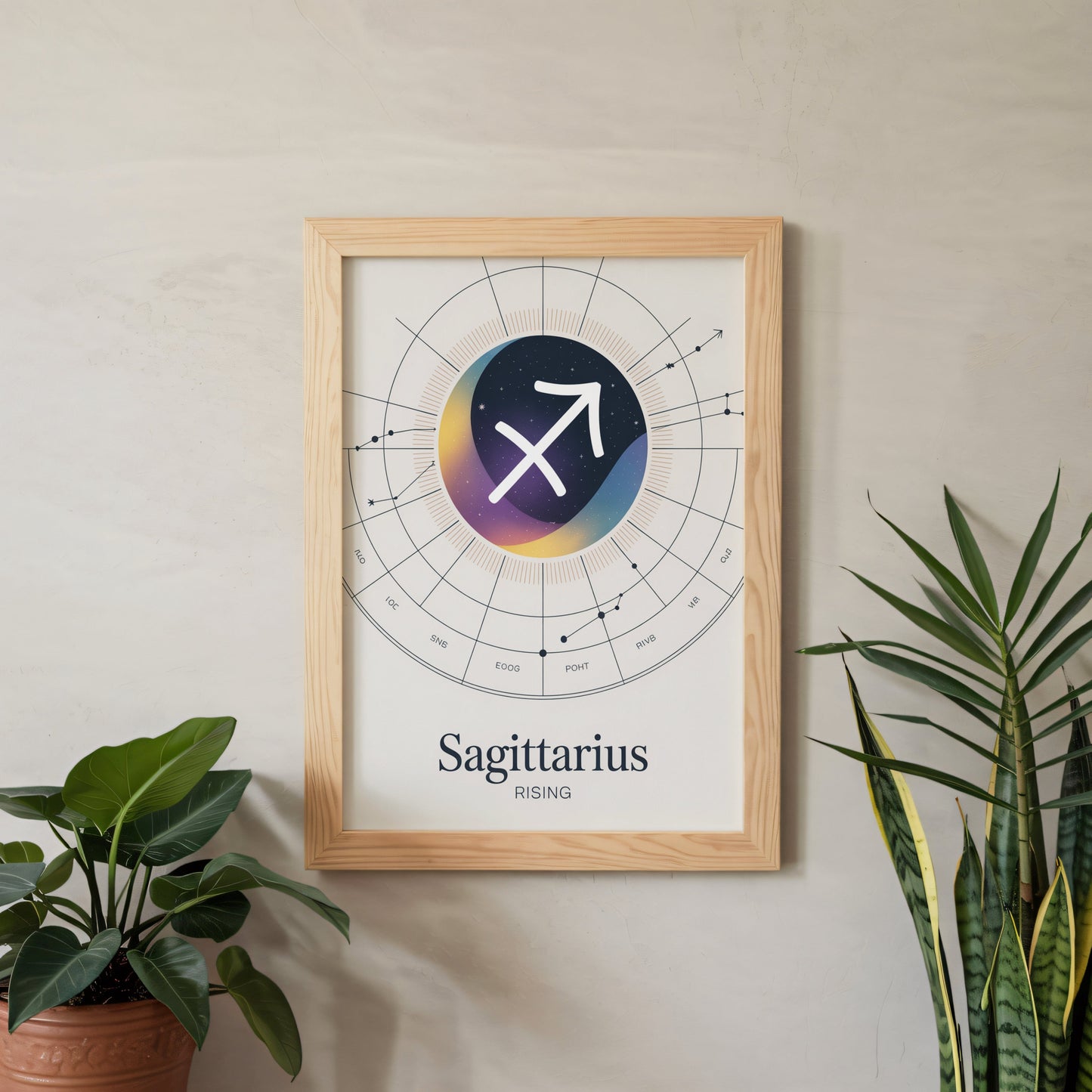 Aisle29 Print Sagittarius Rising Wall Art