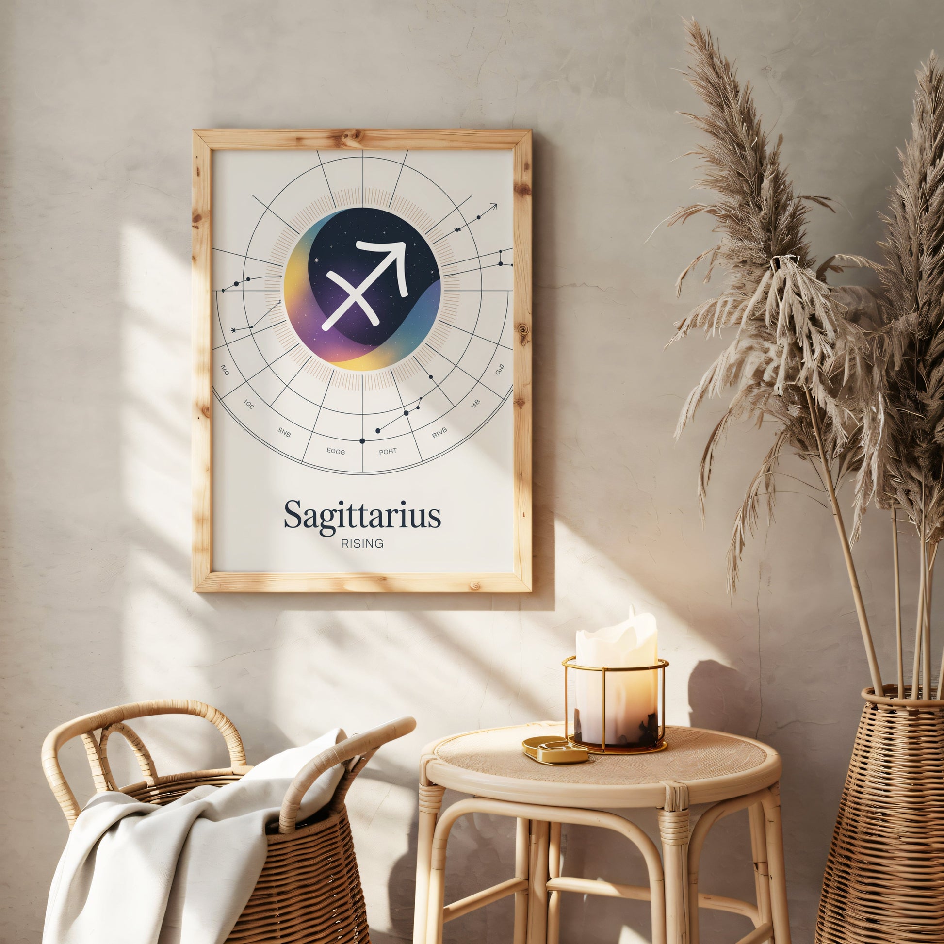 Aisle29 Print Sagittarius Rising Wall Art