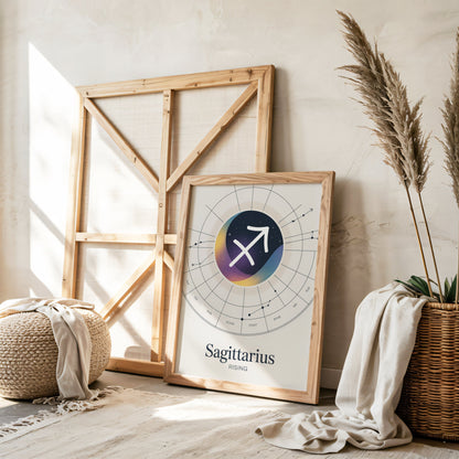 Aisle29 Print Sagittarius Rising Wall Art