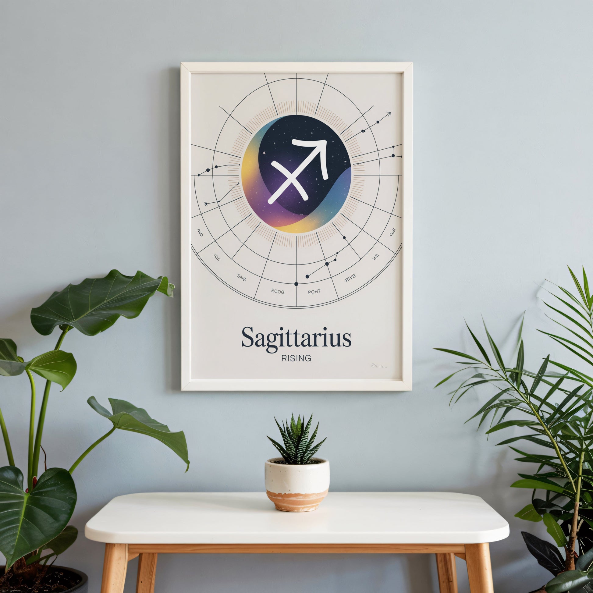 Aisle29 Print Sagittarius Rising Wall Art