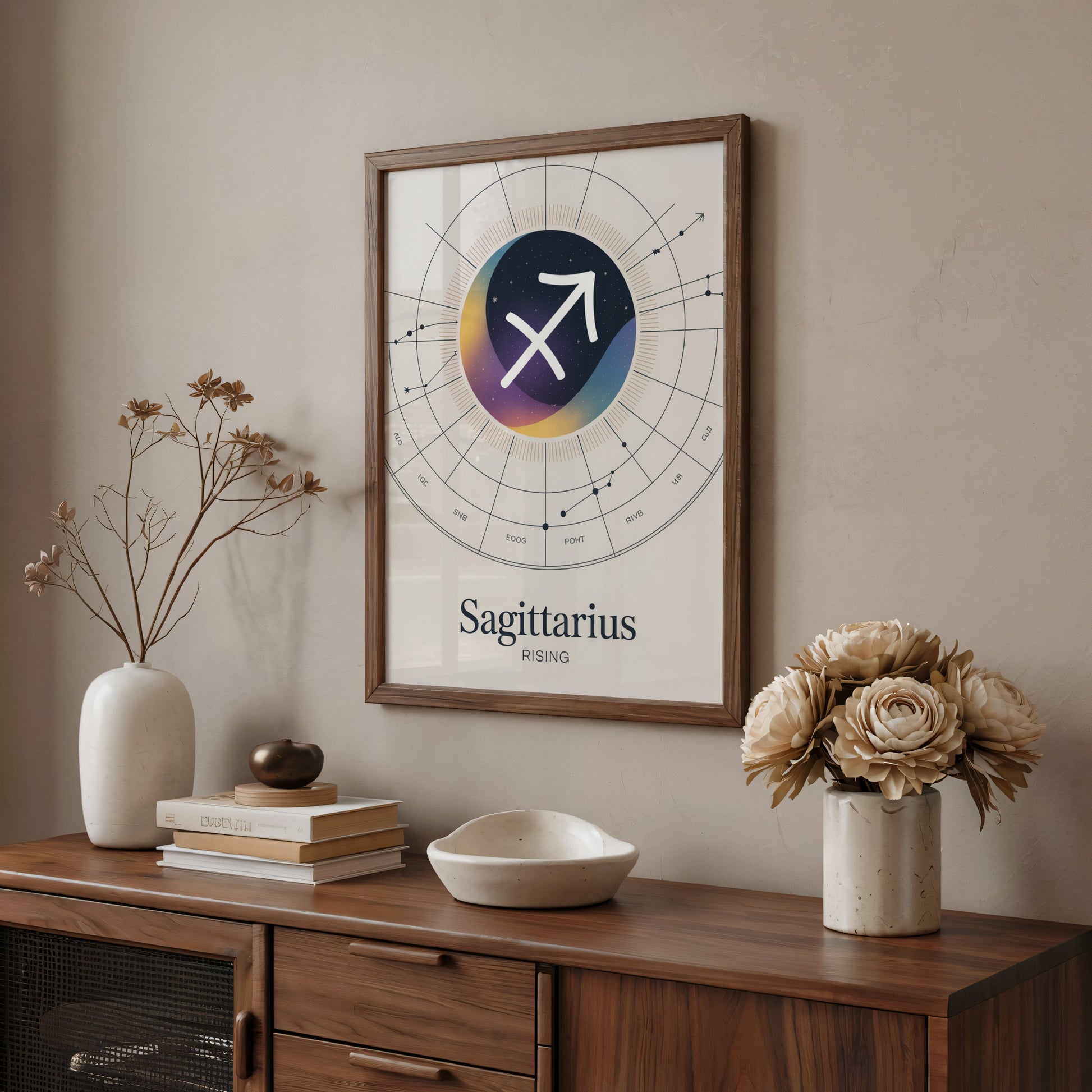 Aisle29 Print Sagittarius Rising Wall Art
