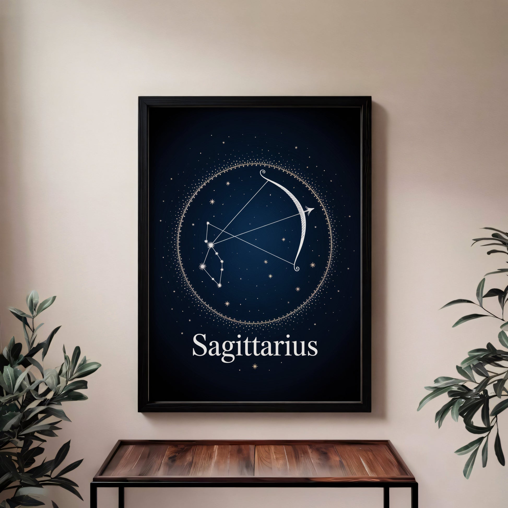 Aisle29 Print Sagittarius Stars Wall Art