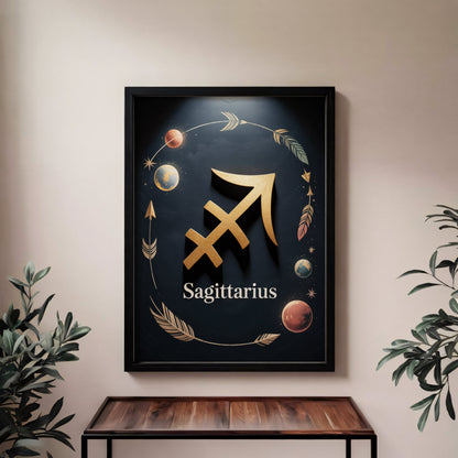 Aisle29 Print Sagittarius Strong Wall Art
