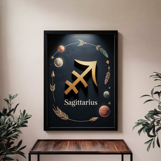 Aisle29 Print Sagittarius Strong Wall Art