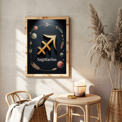 Aisle29 Print Sagittarius Strong Wall Art