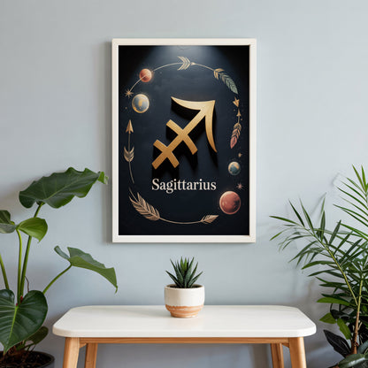 Aisle29 Print Sagittarius Strong Wall Art