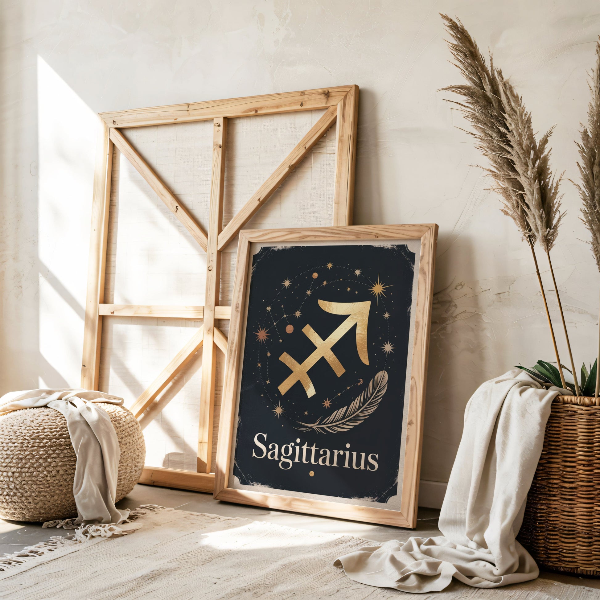 Aisle29 Print Sagittarius Subtle Wall Art