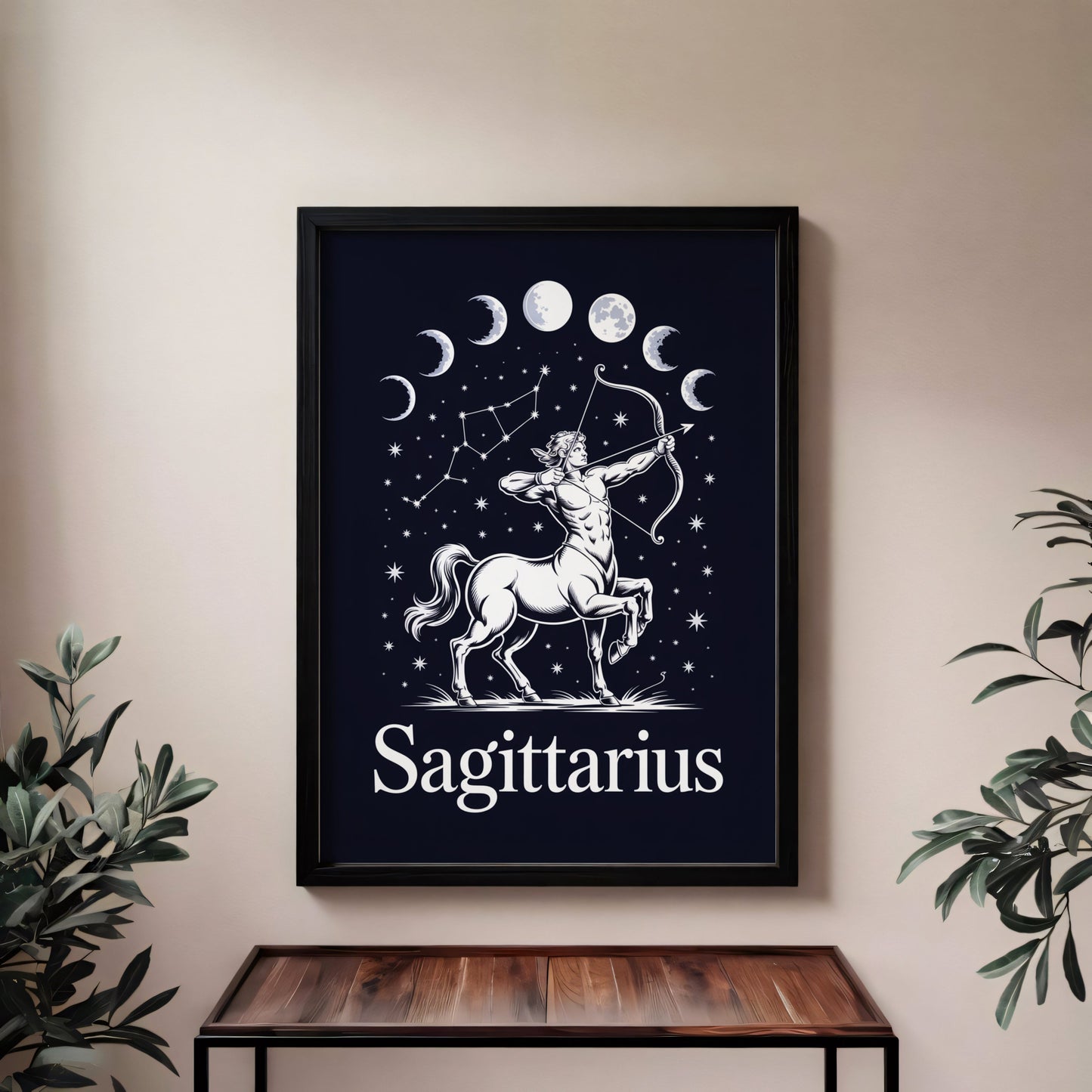 Aisle29 Print Sagittarius Swirl Wall Art
