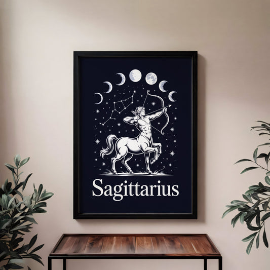 Aisle29 Print Sagittarius Swirl Wall Art
