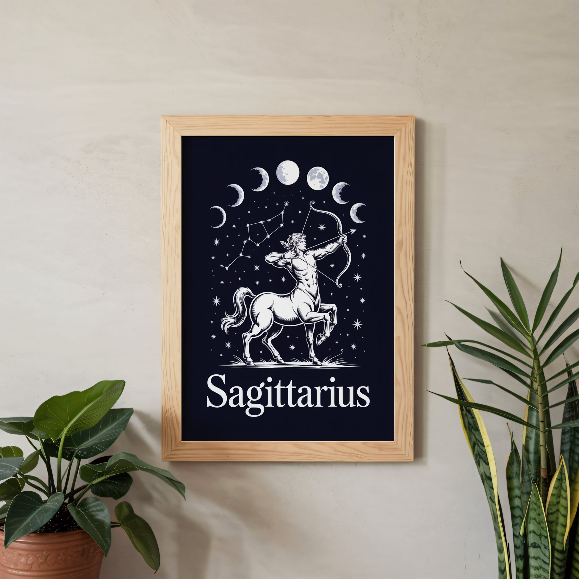 Aisle29 Print Sagittarius Swirl Wall Art