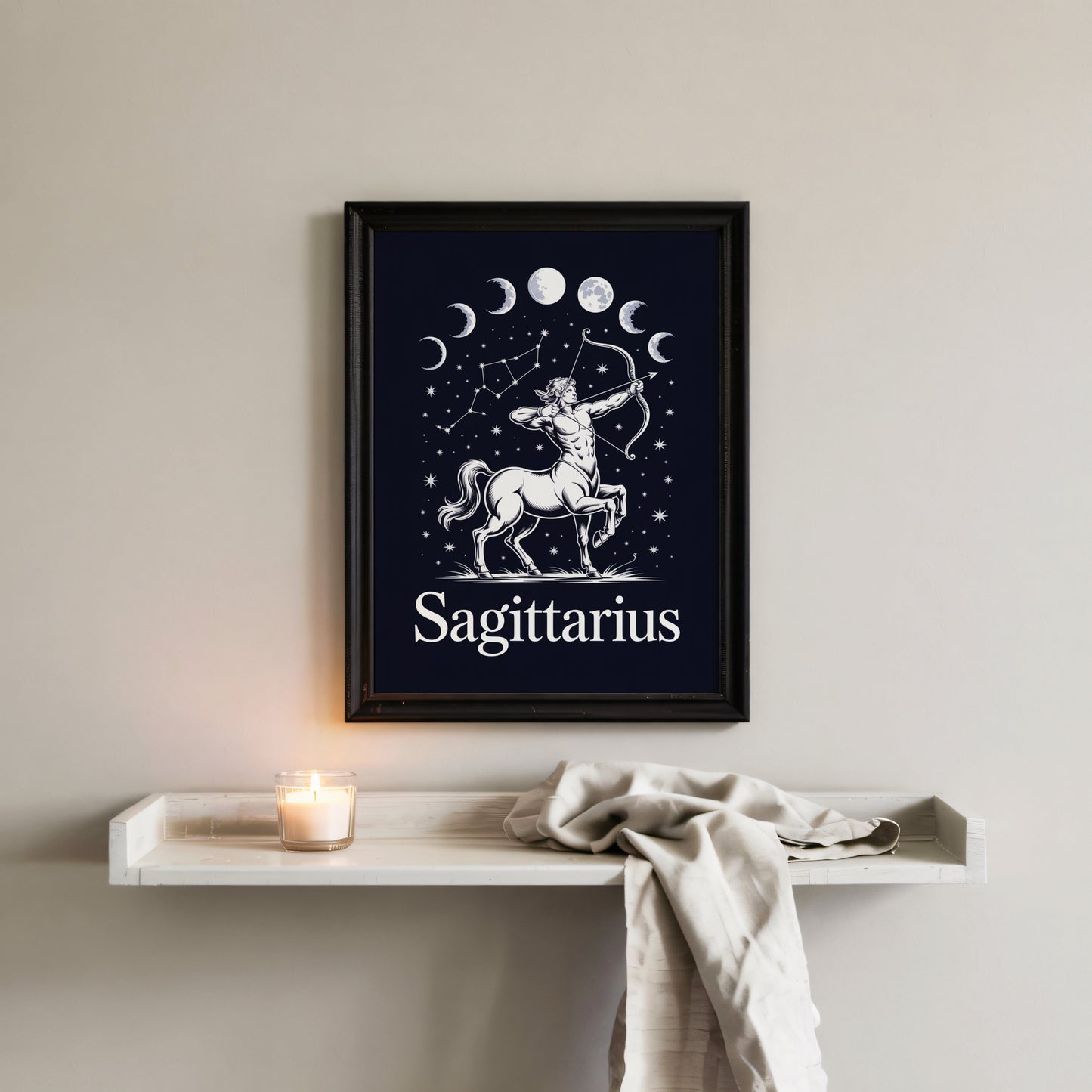 Aisle29 Print Sagittarius Swirl Wall Art