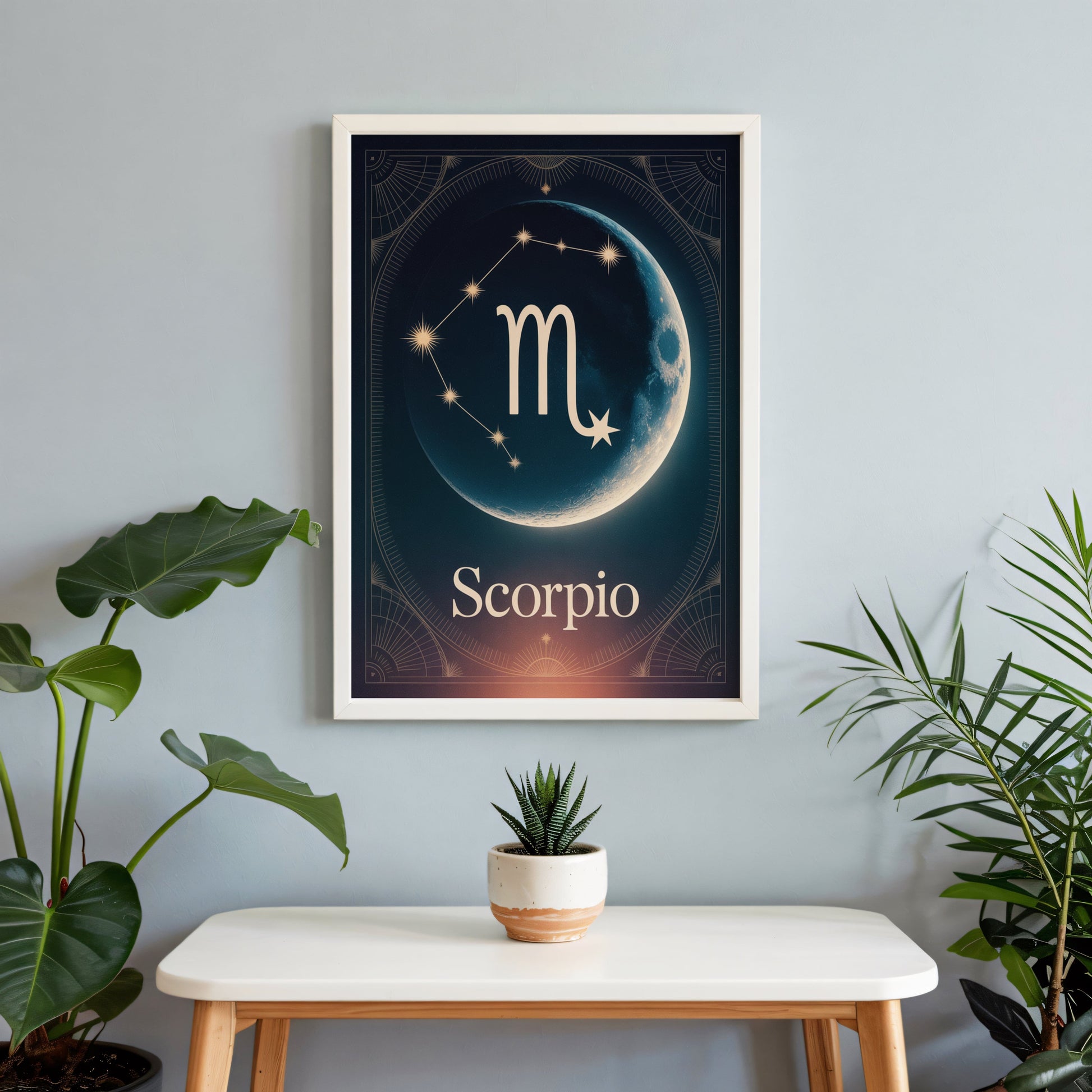 Aisle29 Print Scorpio Celestial Wall Art
