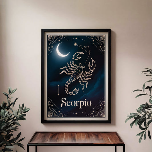 Aisle29 Print Scorpio Core Wall Art