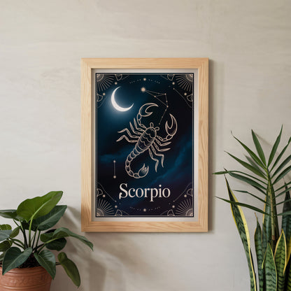 Aisle29 Print Scorpio Core Wall Art