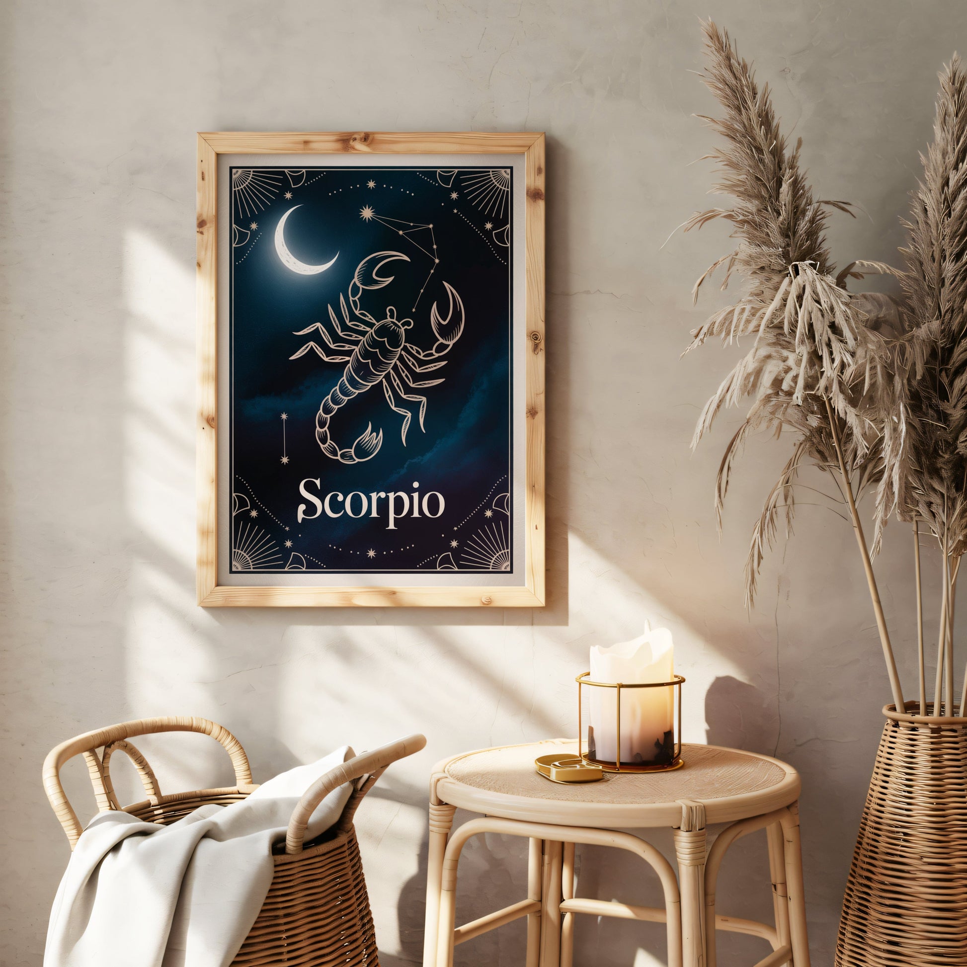 Aisle29 Print Scorpio Core Wall Art
