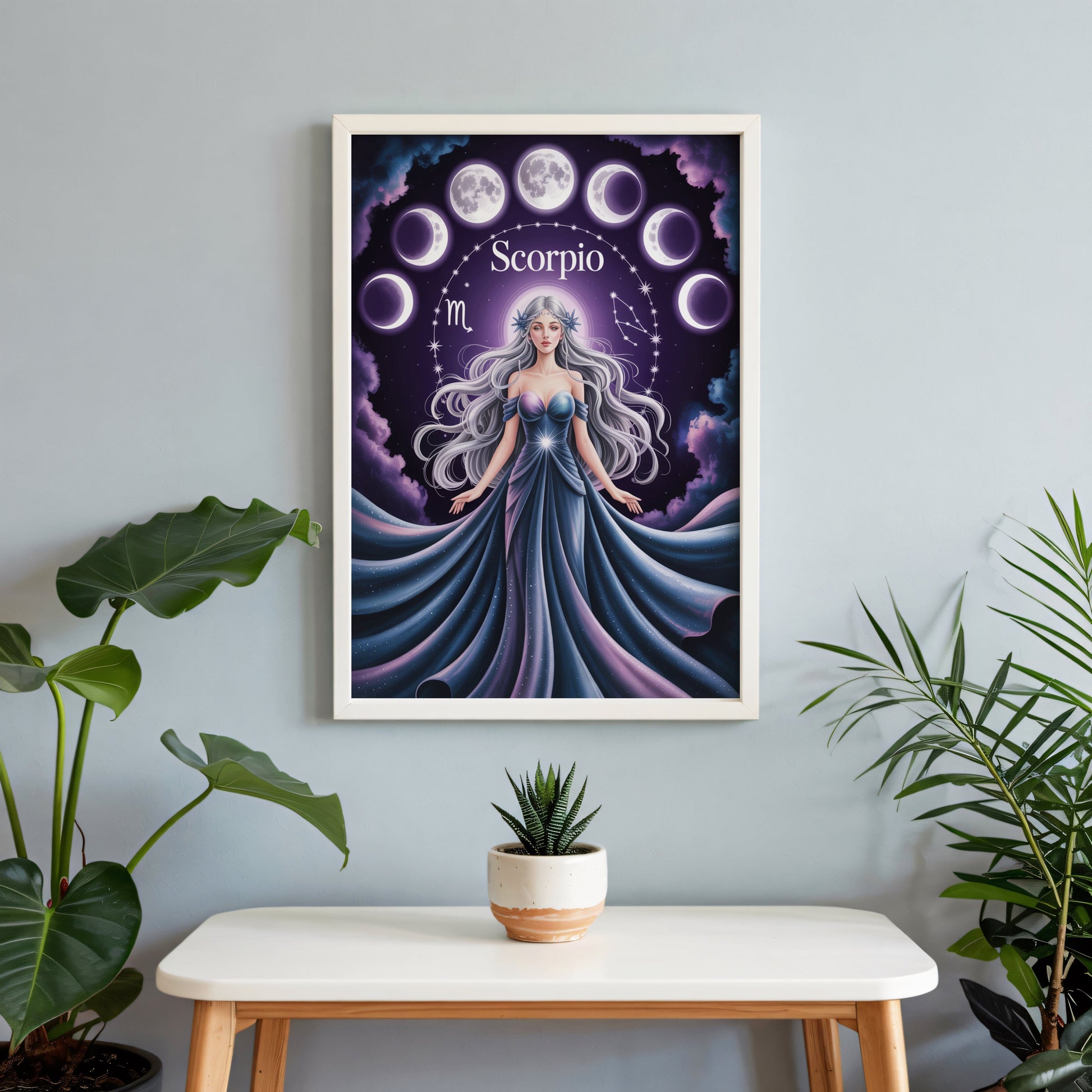Aisle29 Print Scorpio Cosmic Wall Art