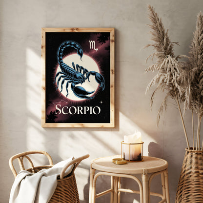 Aisle29 Print Scorpio Dreamy Wall Art