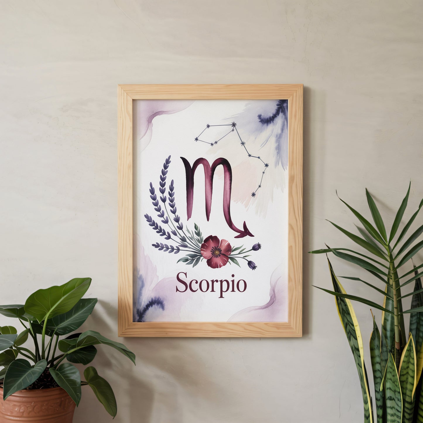 Aisle29 Print Scorpio Earth Wall Art
