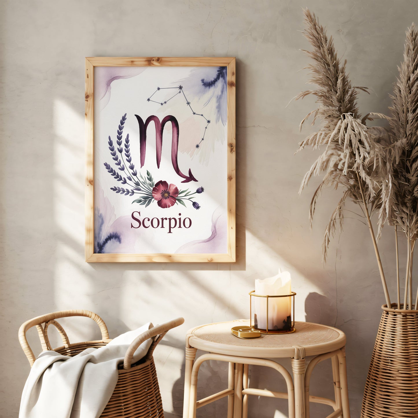 Aisle29 Print Scorpio Earth Wall Art