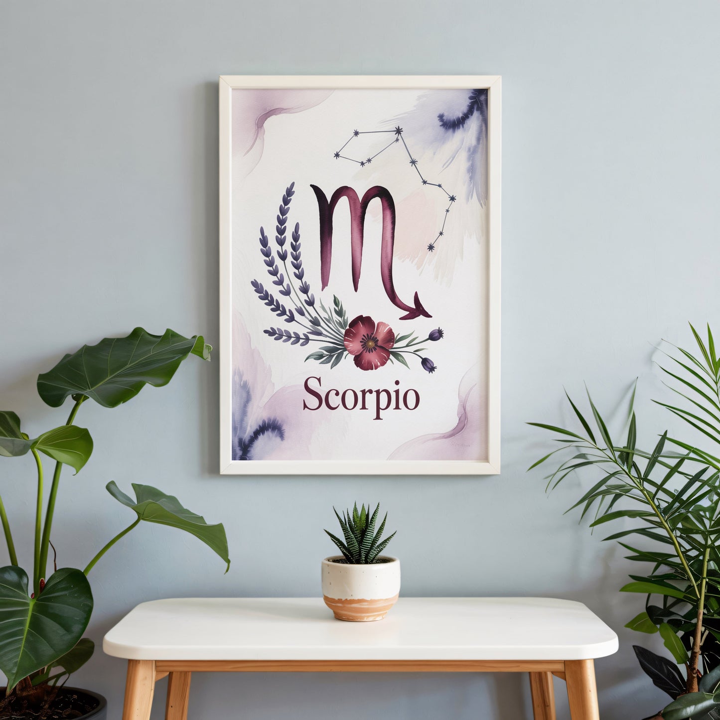 Aisle29 Print Scorpio Earth Wall Art