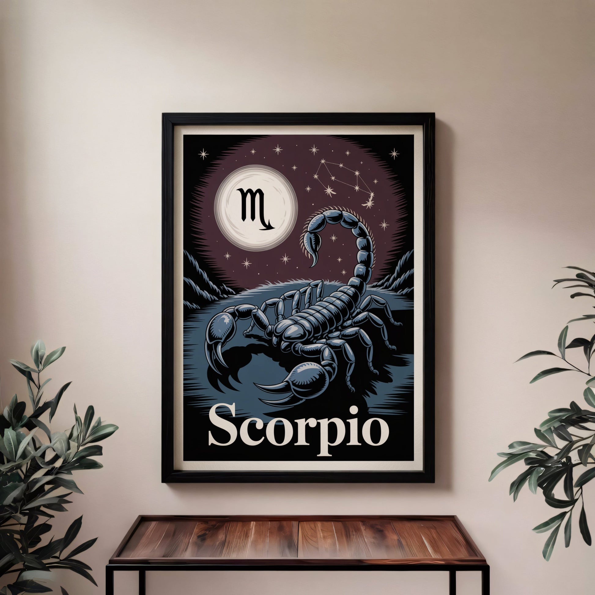 Aisle29 Print Scorpio Eclipse Wall Art