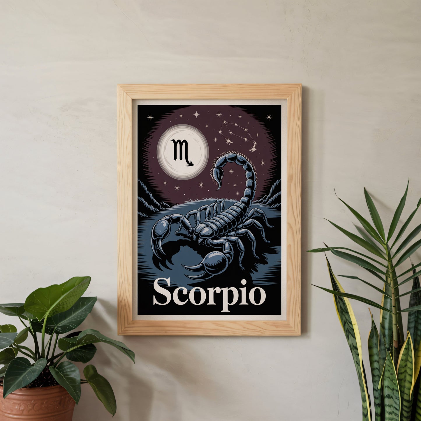 Aisle29 Print Scorpio Eclipse Wall Art