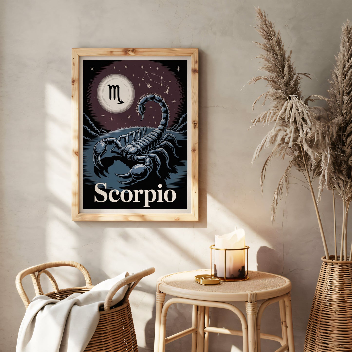 Aisle29 Print Scorpio Eclipse Wall Art