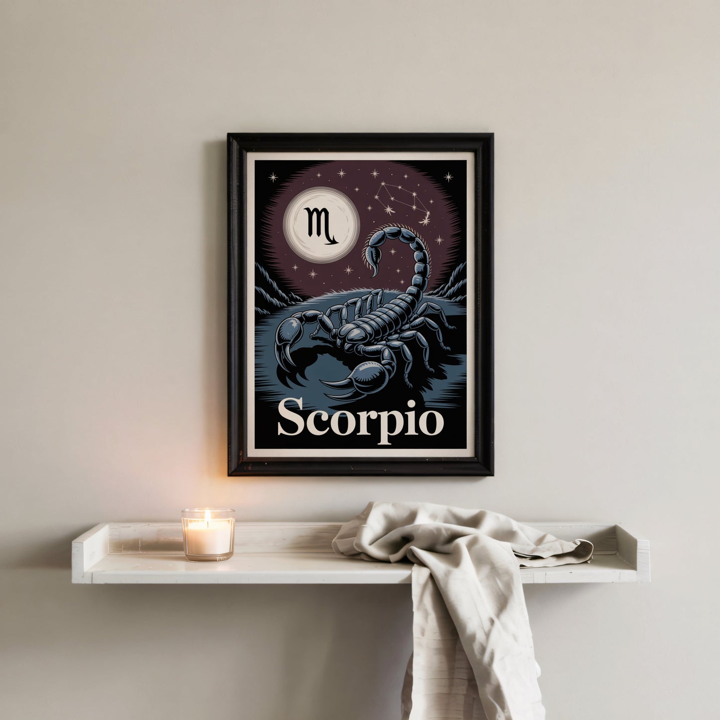 Aisle29 Print Scorpio Eclipse Wall Art