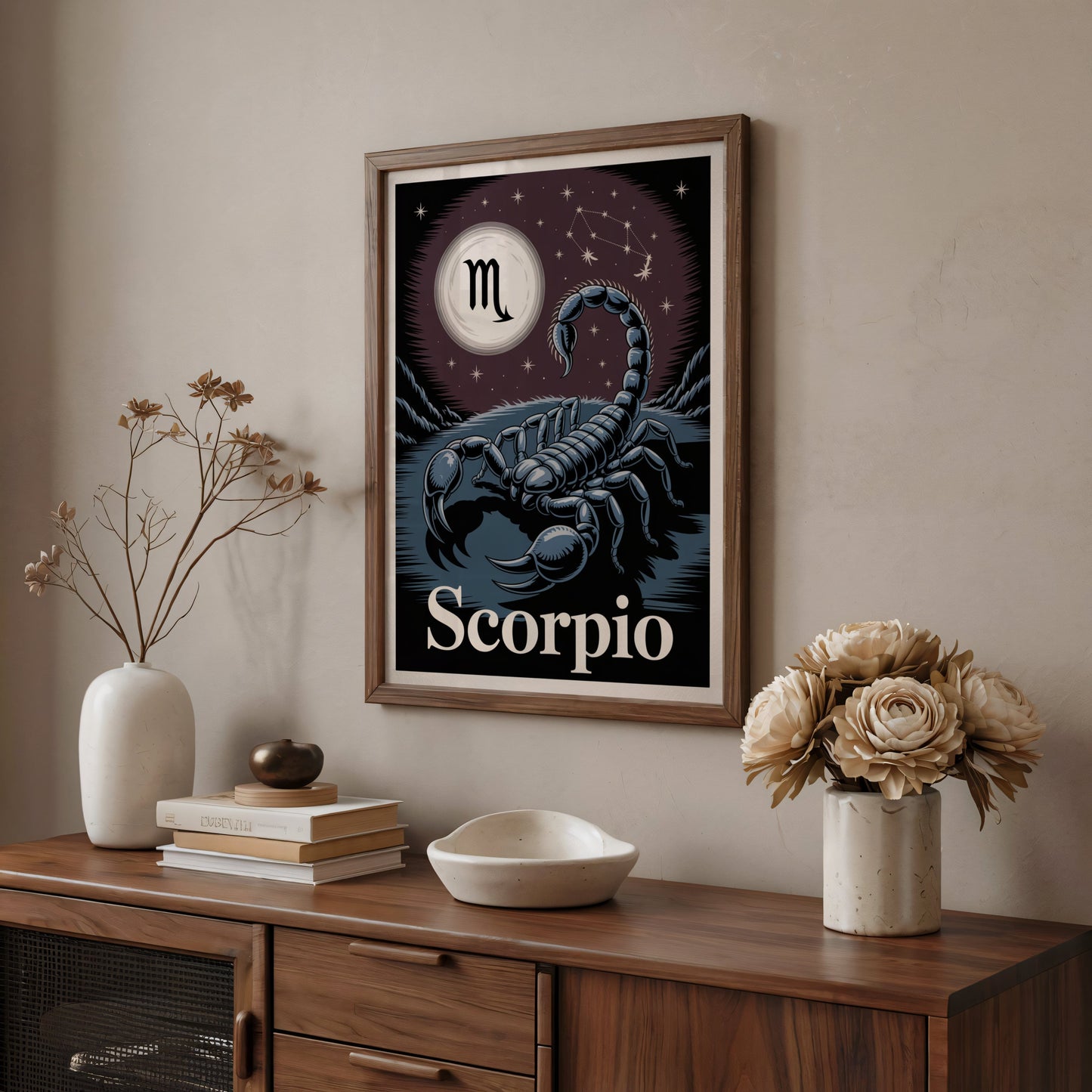 Aisle29 Print Scorpio Eclipse Wall Art