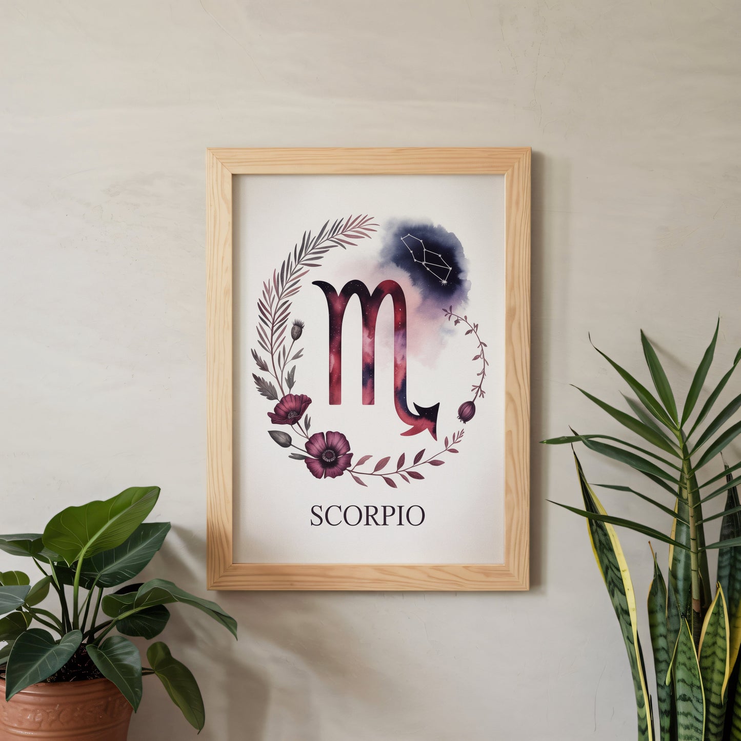 Aisle29 Print Scorpio Intricate Wall Art