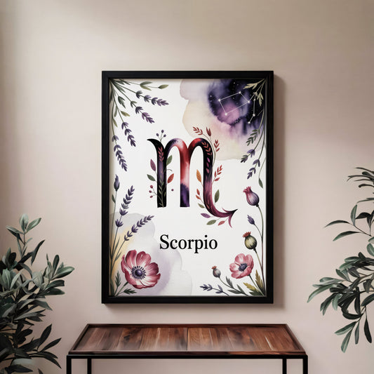 Aisle29 Print Scorpio Life Wall Art