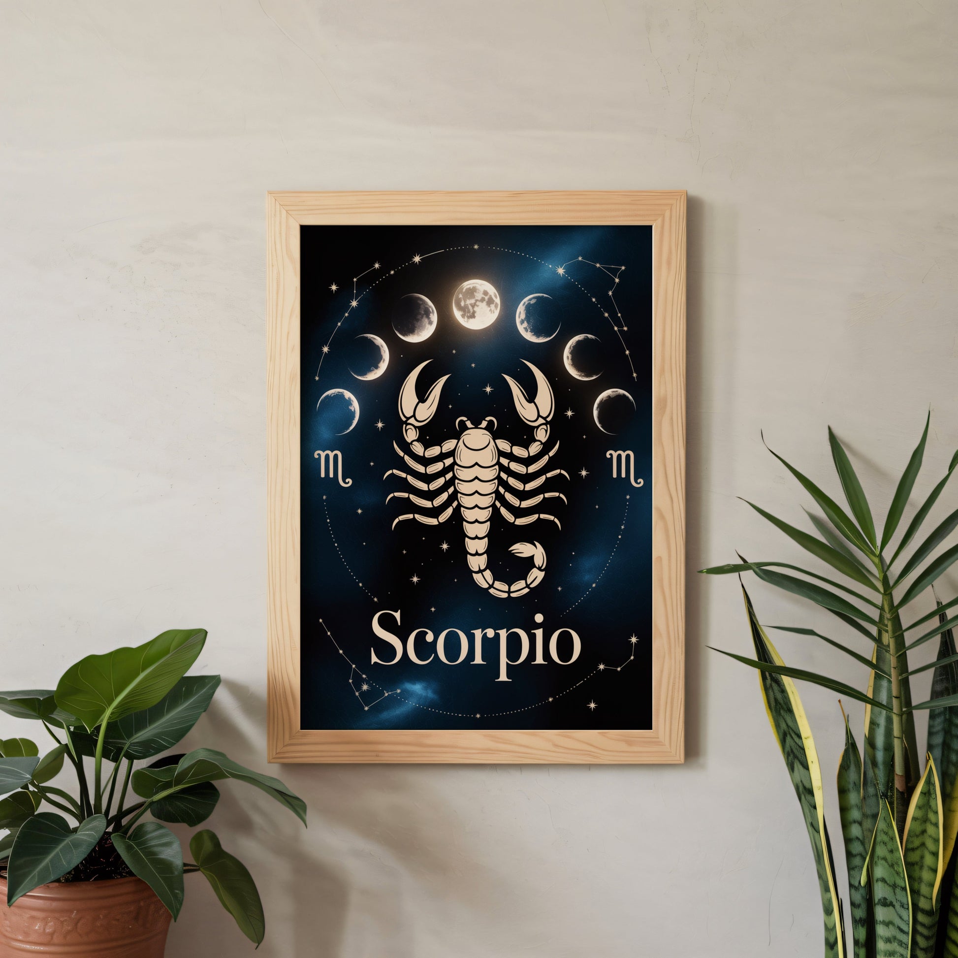 Aisle29 Print Scorpio Moon Wall Art